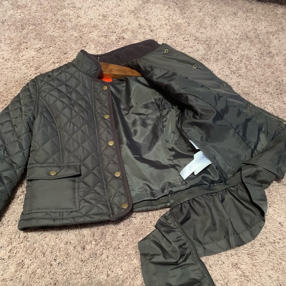 Joe Fresh Olive green coat - Picture 5 of 6